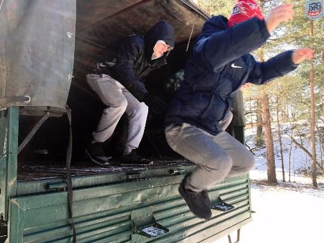 Выгружаемся из Урала